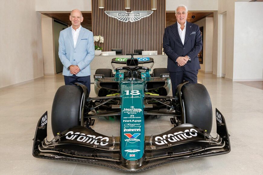 写真：Aston Martin Aramco Formula One Team