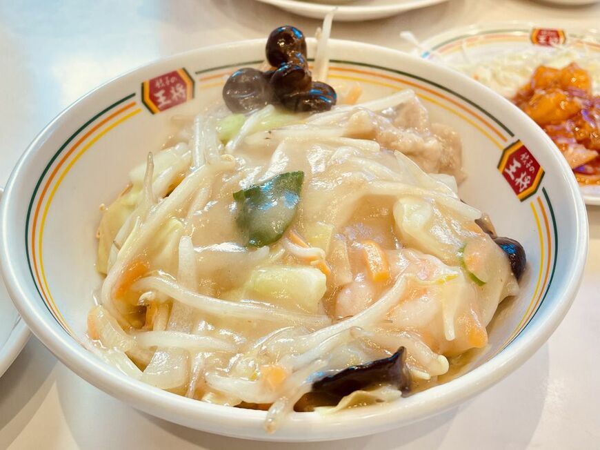 ジャストサイズメニュー「揚げそば」