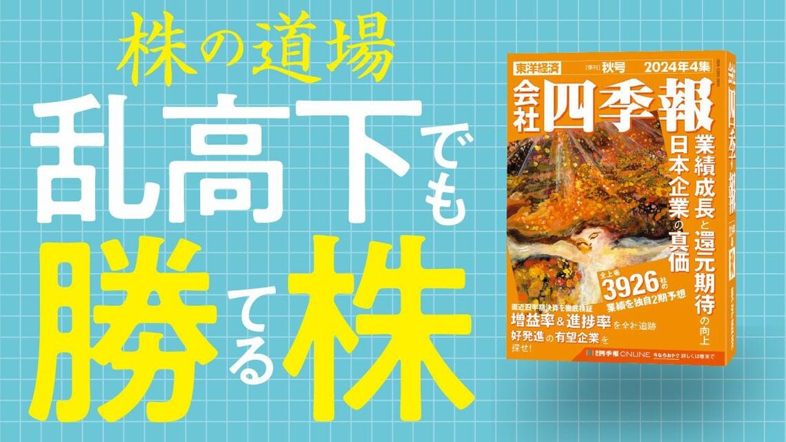 『株の道場 乱高下でも勝てる株』特集バナー