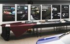 会場にはさまざまな内装材が展示された