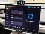 スマートフォンもEVも同じHyperOSを搭載（筆者撮影）