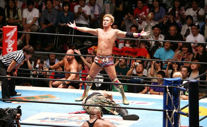 もう1人の看板選手、オカダ・カズチカ
