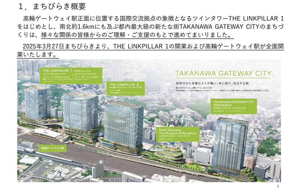 TAKANAWA GATEWAY CITY