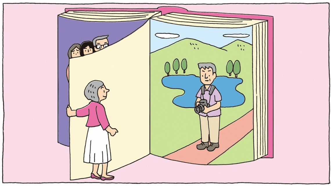 20年連れ添った夫と離婚した妻が、次に選んだ人生を追います（イラスト：堀江篤史）