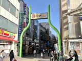 市川駅近くのアイアイロード。ドラッグストア、衣料品店などが並び、日常の買い物や外食に困ることはない（写真：筆者撮影）