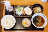 山田うどん 菅谷の納豆＆目玉焼き朝定食