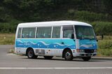 七ヶ浜町民バス「ぐるりんこ」（筆者撮影）