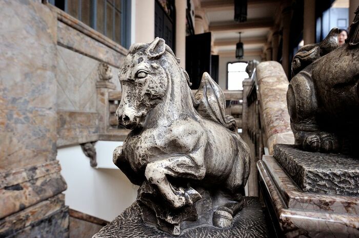 境内には多くの「動物」が