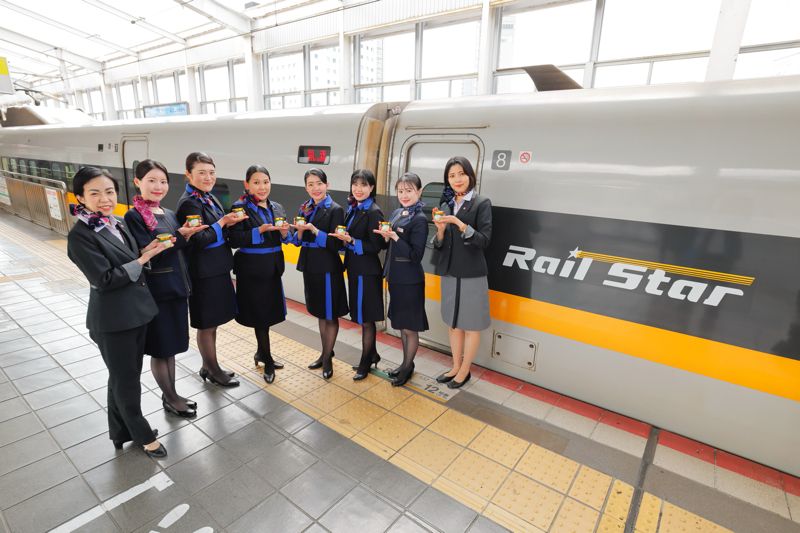 500系同様に山陽新幹線でしか見られない700系「Rail Star」バージョンも撮影した（2025年1月30日筆者撮影）
