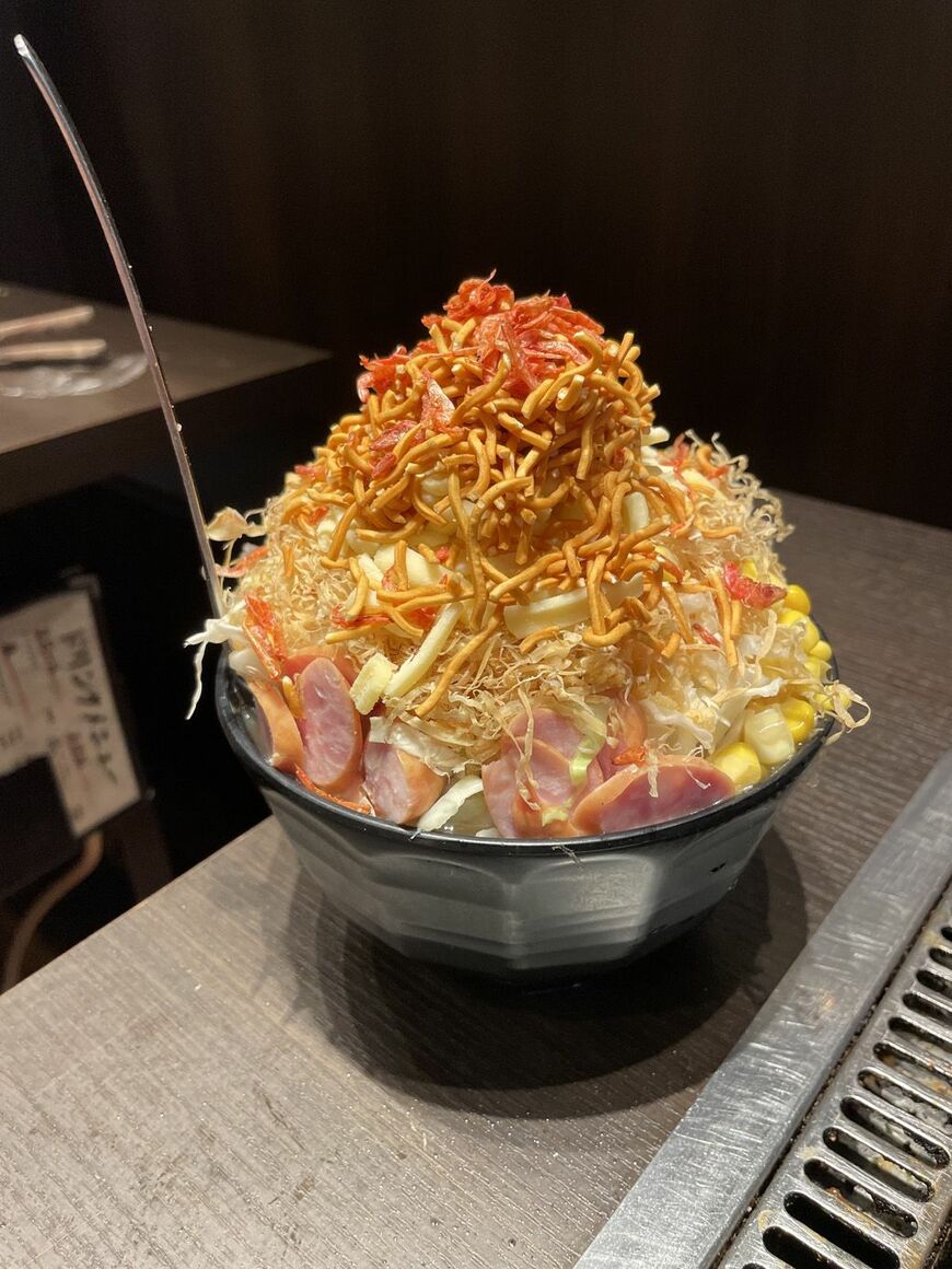 「竹の子」のおたけスペシャル（筆者撮影）