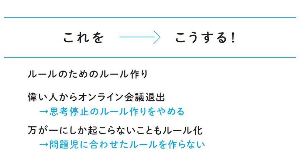 （『無くせる会社のムダ作業100個まとめてみた』より）