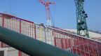 建設中だった増設スタンド
