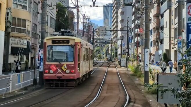 急勾配区間多い｢都電荒川線｣意外に大きな高低差