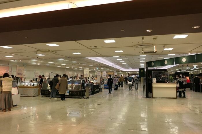 かつてボウリング場があったイベントプラザ