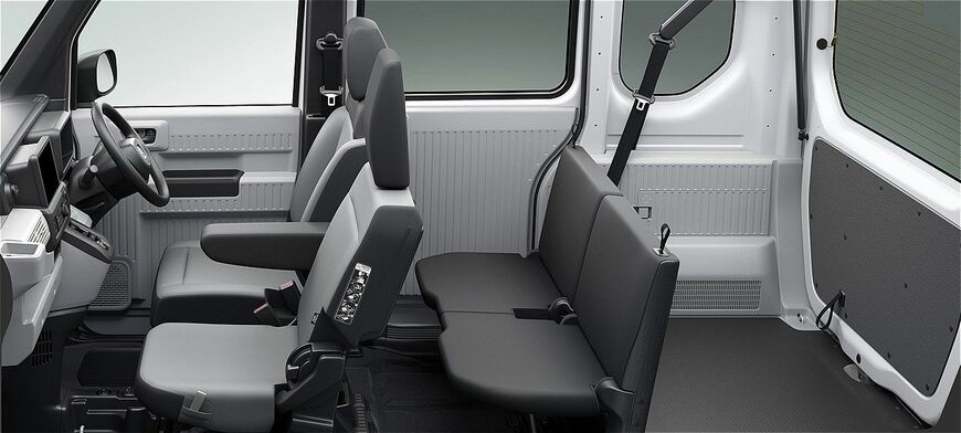 ホンダ「N-VAN e:」のディテール（写真：三木宏章）