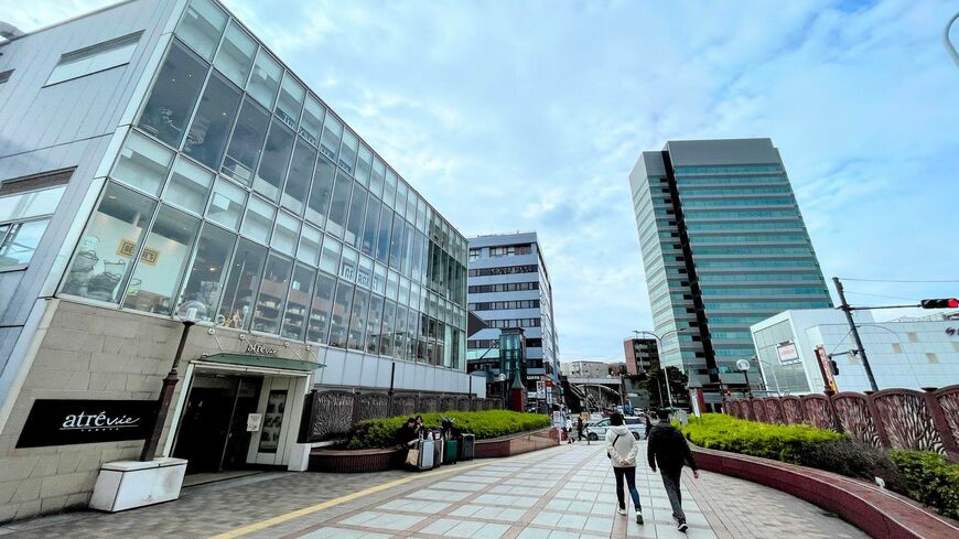 山手線の駅がある「田端」。日本文学史の観点から、無視できない場所でもある（筆者撮影）