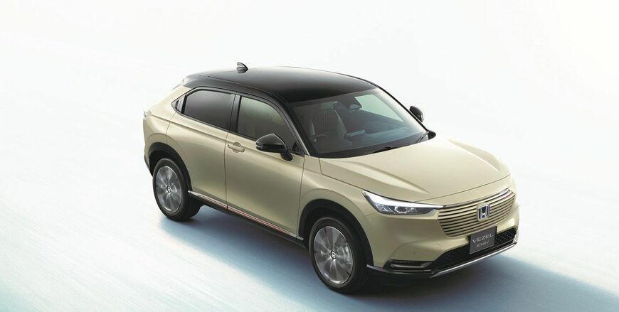 新型ヴェゼルの外観（写真：ホンダ）