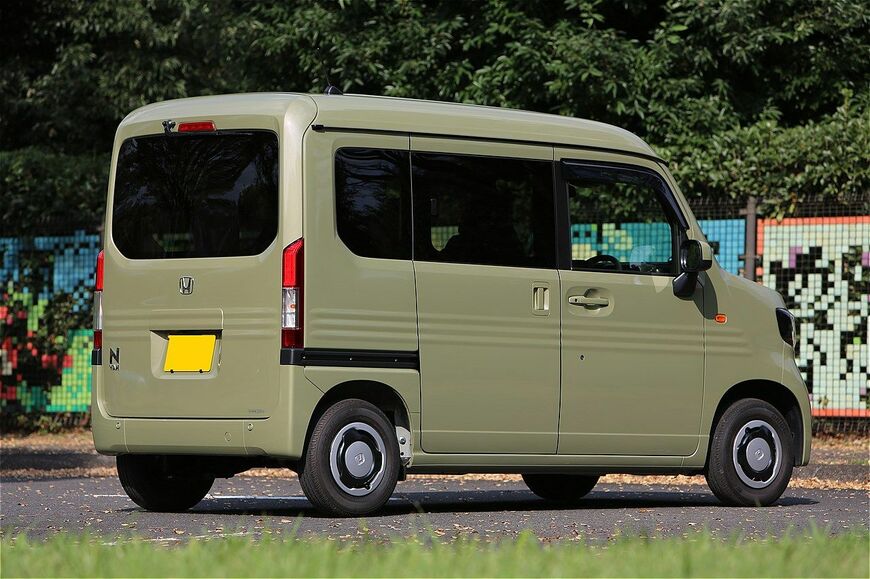 筆者が乗っている「N-VAN」（筆者撮影）