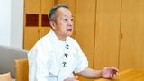 インタビューに答える中谷さん