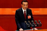 中国全人代開幕､18年成長目標6.5％で維持 金融リスク引き続き注視