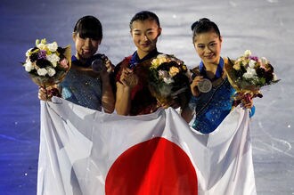 フィギュア坂本選手優勝…2位三原､3位宮原