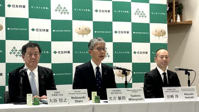 住友林業｢戸建て住宅全米5位｣狙う6500億円買収