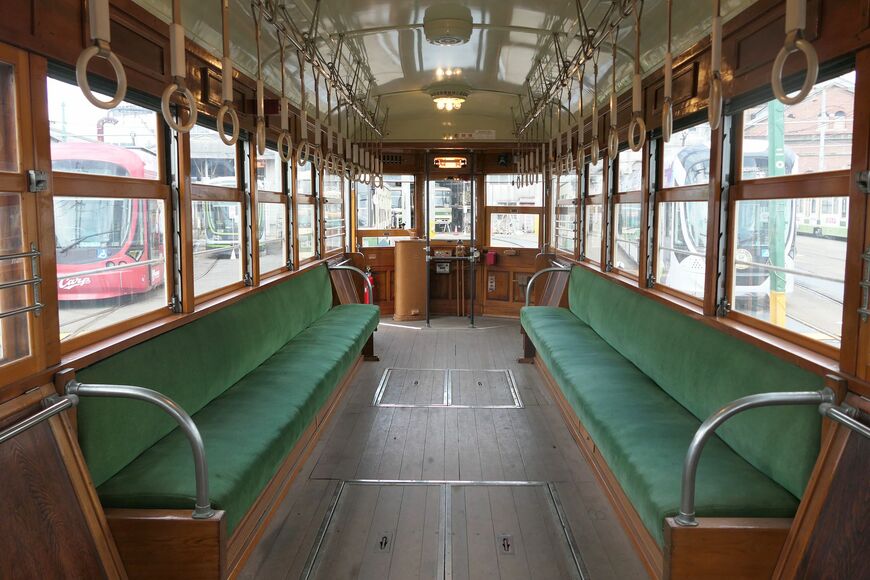 広島電鉄　156号　車内