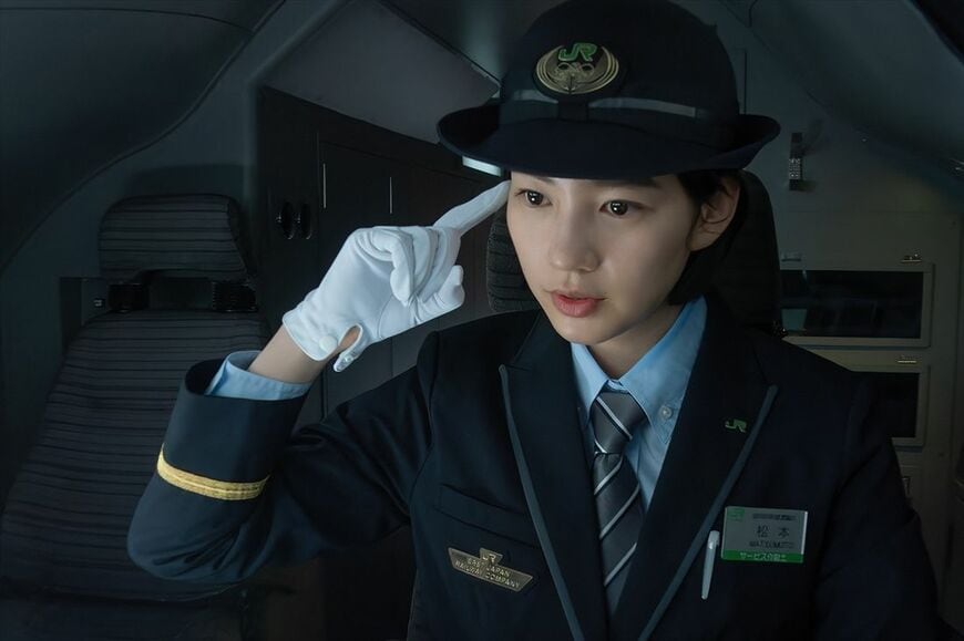 運転士役はのんさんが演じた（写真：Netflix映画『新幹線大爆破』）