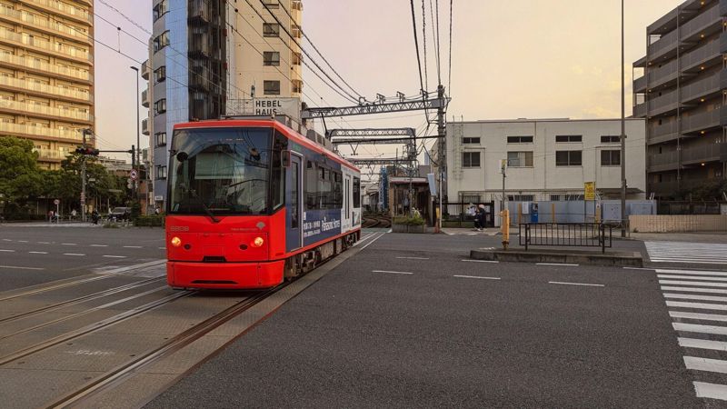 都電荒川線8800形（筆者撮影）
