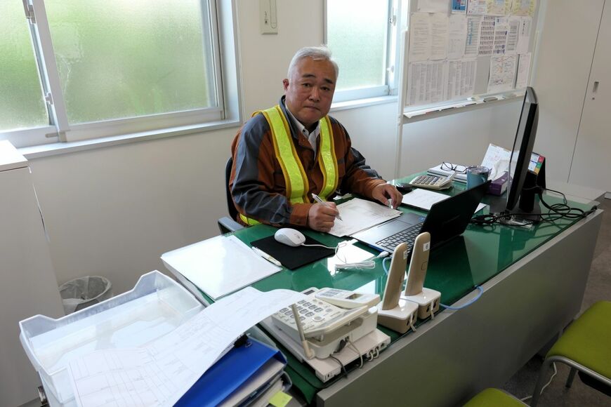 東武エンジニアリング春日部軌道区の倉持憲司区長