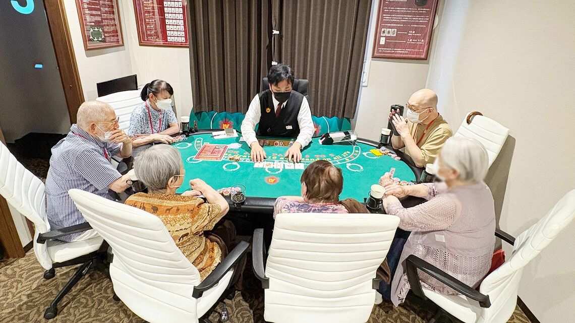 デイサービスのカードコーナー