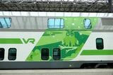 寝台車はふくろうのデザインというのがご愛嬌（筆者撮影）