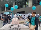 メディヒールを紹介してくれたワークマンの社員さん（著者撮影）