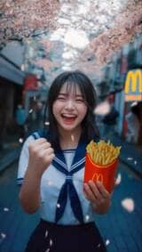 マクドナルドのAI広告