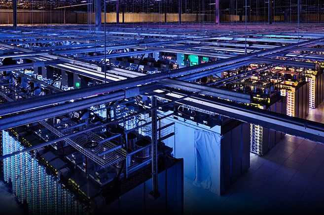 データセンター内部