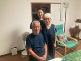織田義憲さん、敏江さん、美由紀さん（筆者撮影）