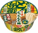 日清のどん兵衛 限定プレミアムきつねうどん 史上最もっちもち麺（終売）（画像：日清食品HDより）