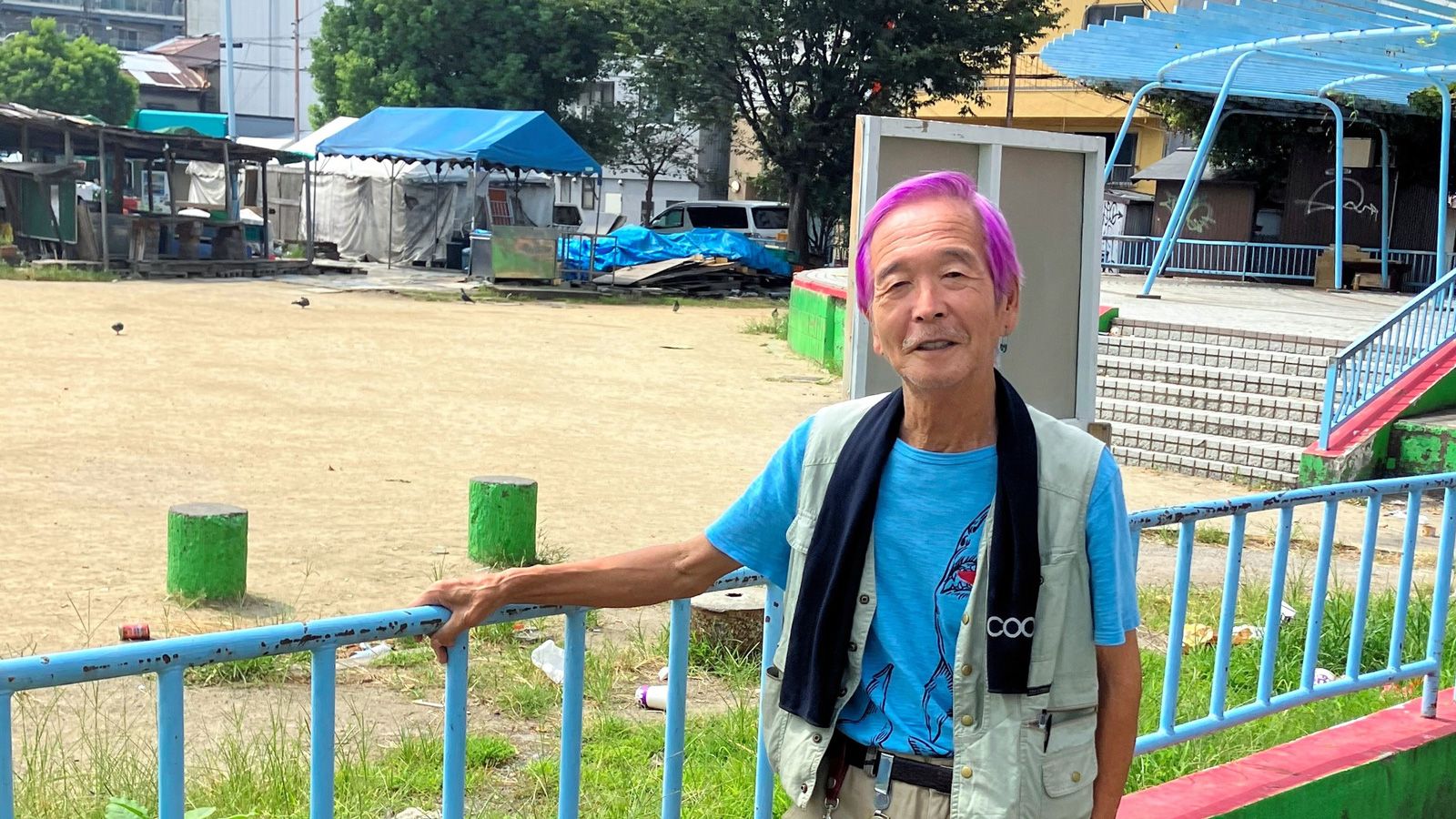 西成 三角公園 危険