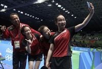 卓球女子団体で日本2大会連続でメダル