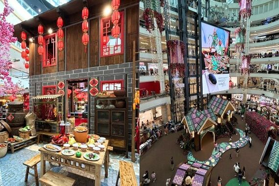 マレーシアのショッピングモール