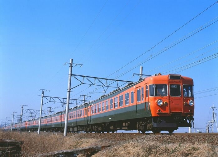 153系の急行「伊豆」