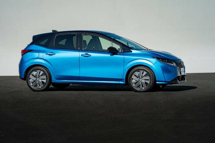 日産「新型ノート」のエクステリア（写真：日産自動車）