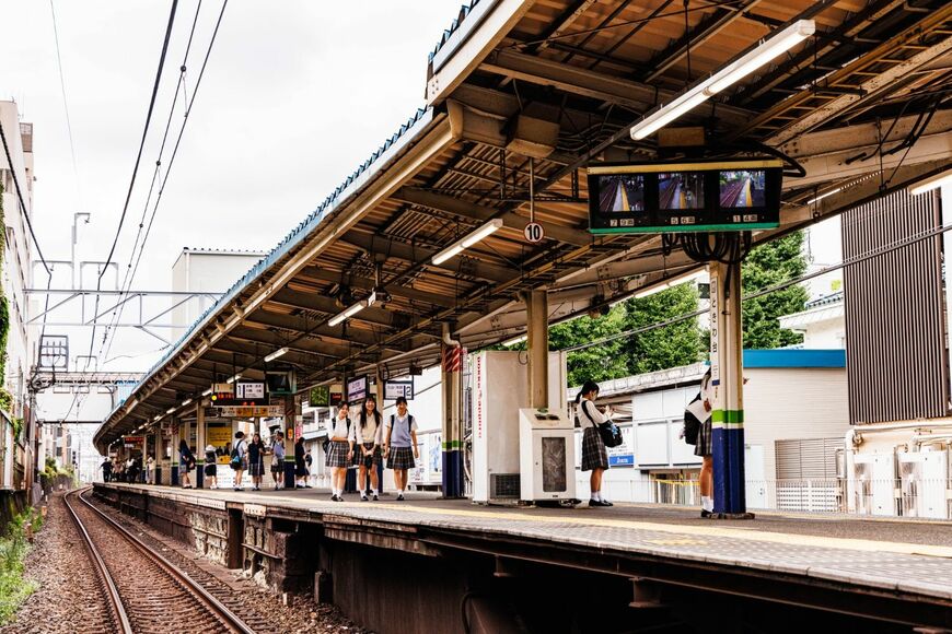 東武東上線 ときわ台駅 ホーム