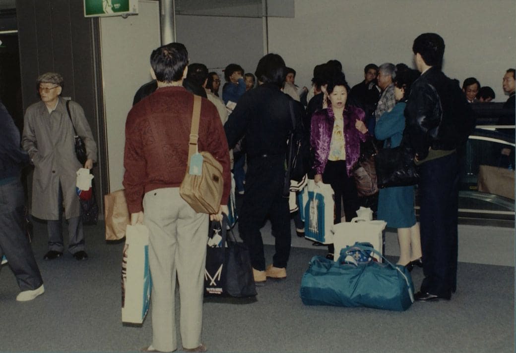 成田空港（1993年3月、吉野純治撮影）