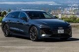 アウディの新型BEV「A6アバントe-tron」（写真：三木 宏章）