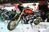 カワサキの新型「Z900RS SE」(筆者撮影）