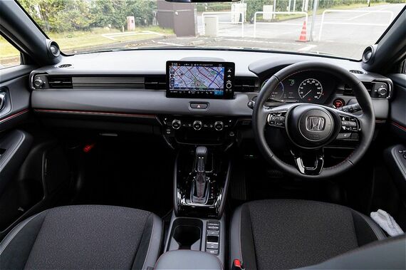 ヴェゼル e:HEV RSのインテリア