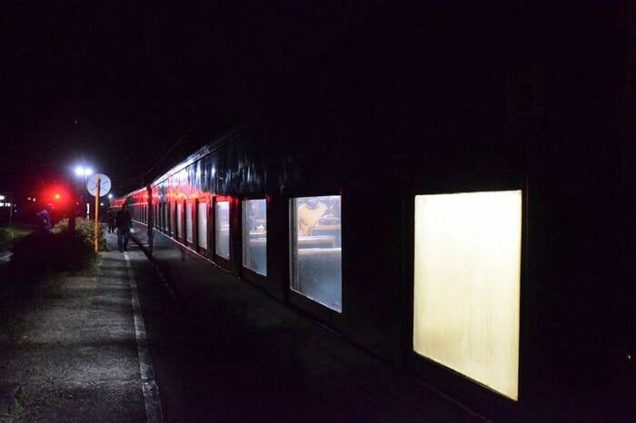 大井川鉄道・福用駅停車中の「南アルプス51号」