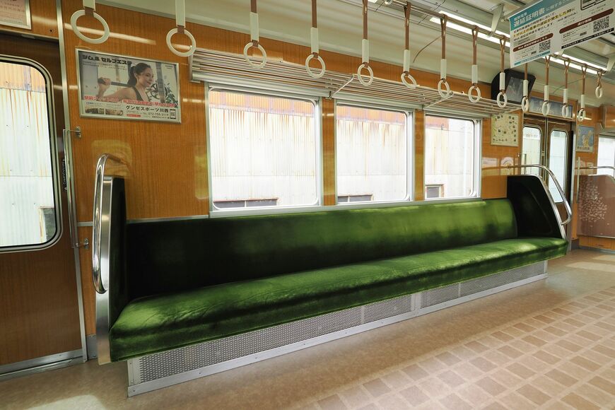 能勢電鉄　7200系　シート