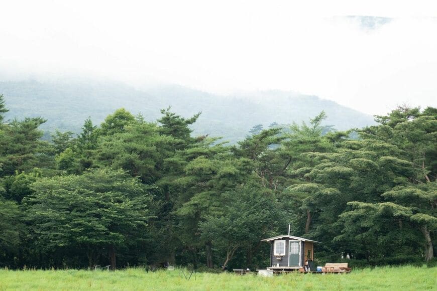 Quiet Storm Nasu（栃木県）。フィンランドのプライベートサウナが再現されている（写真：佐々木麻帆）